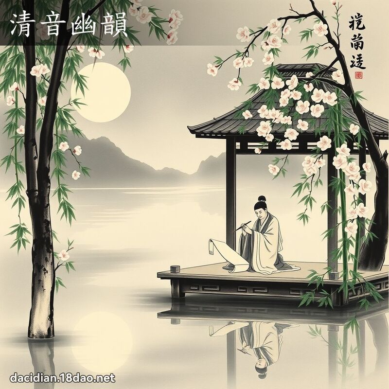 清音幽韵 配图