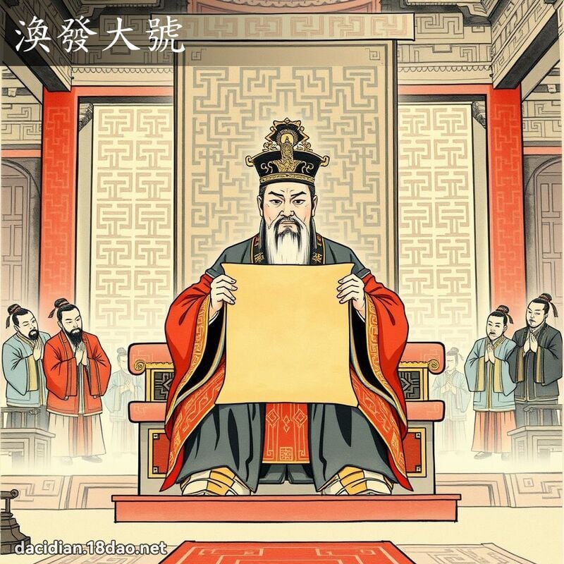 渙發大號 配图