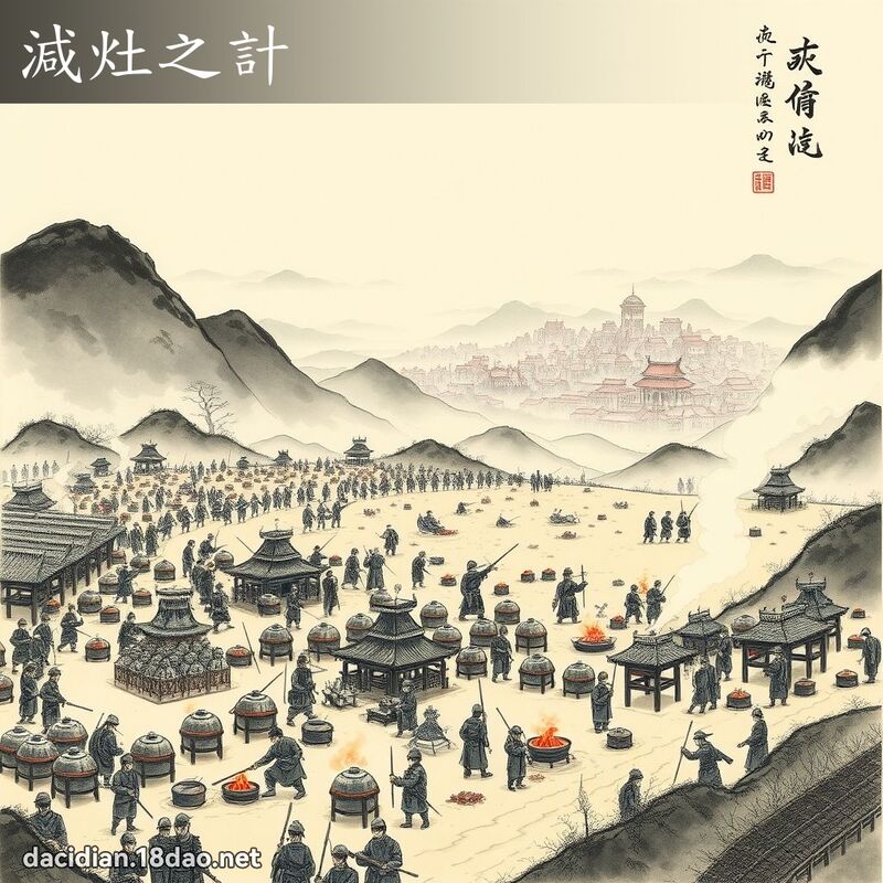 減灶之計 配图