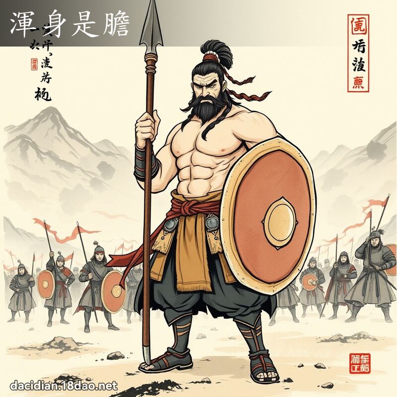 渾身是膽 配图