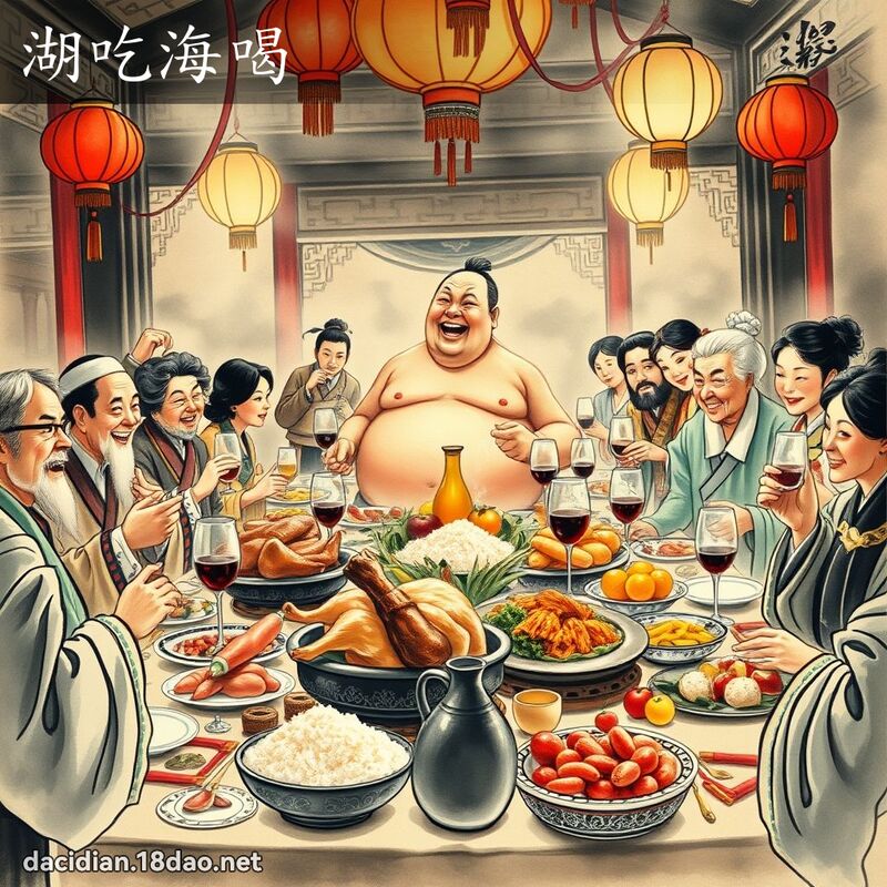 湖吃海喝 配图