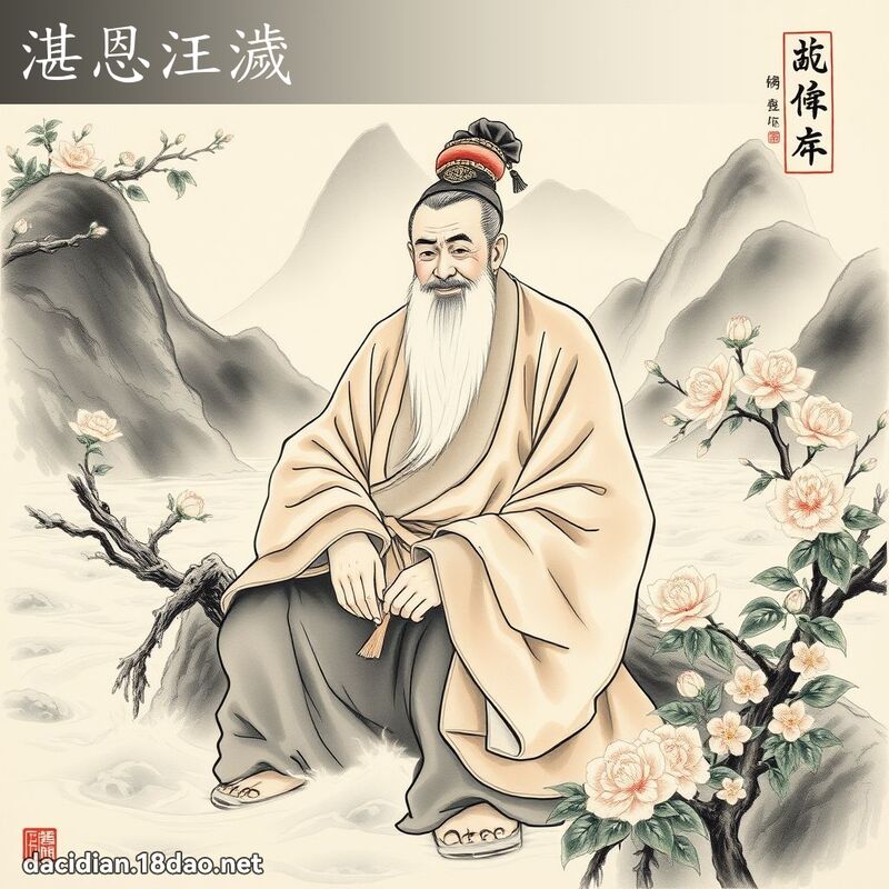 湛恩汪濊 配图