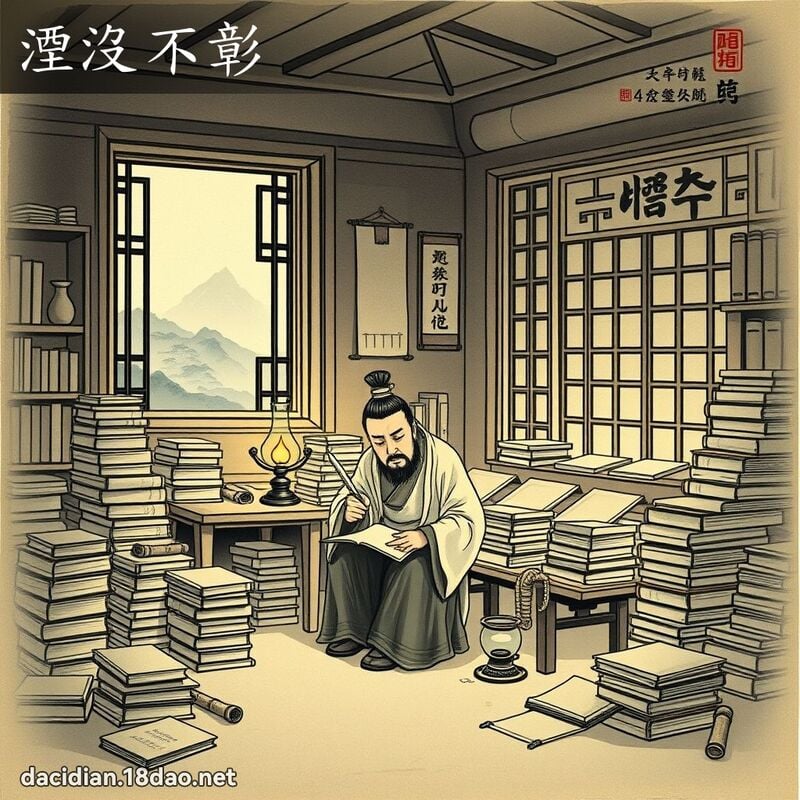 湮沒不彰 配图