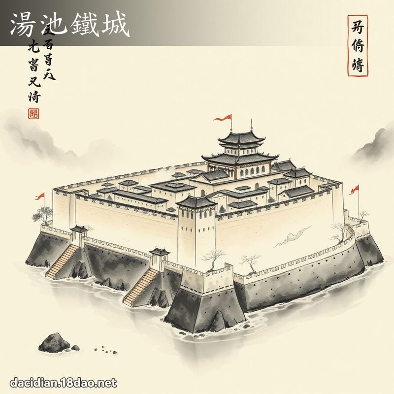 湯池鐵城 配图