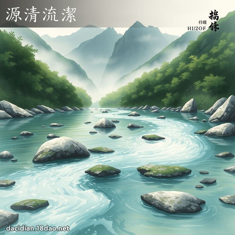 源清流潔 配图