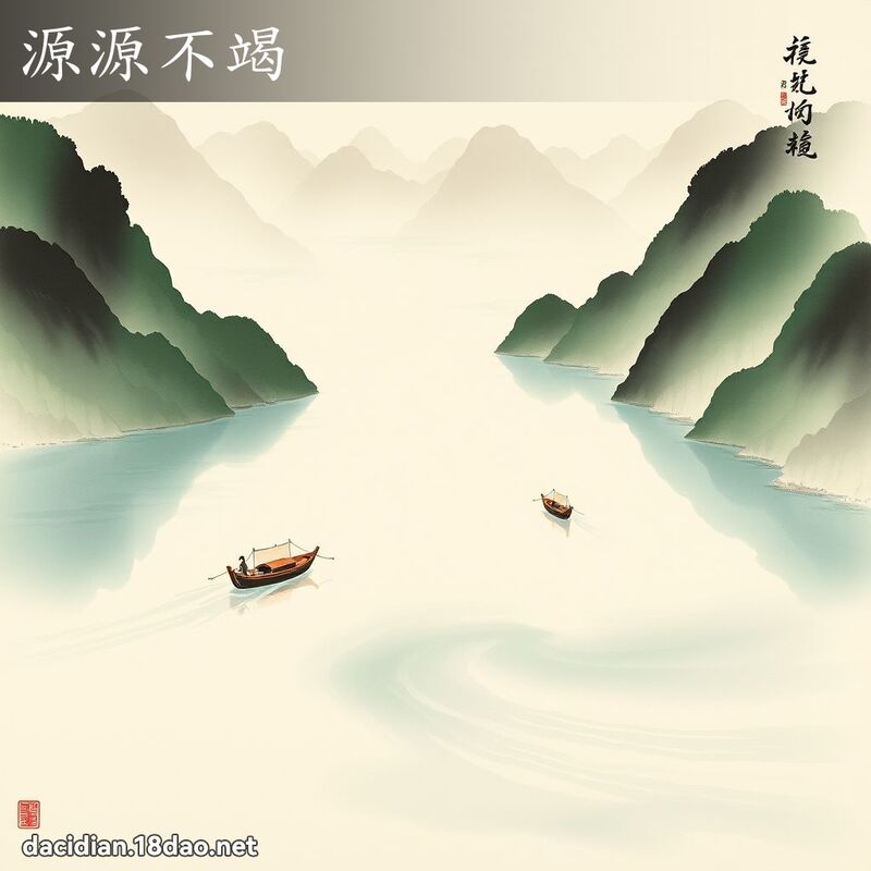 源源不竭 配图
