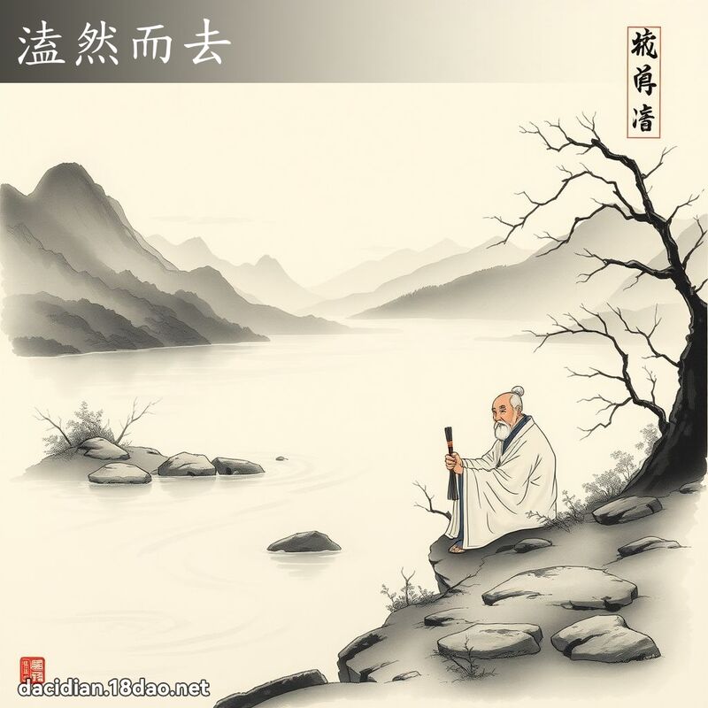 溘然而去 配图