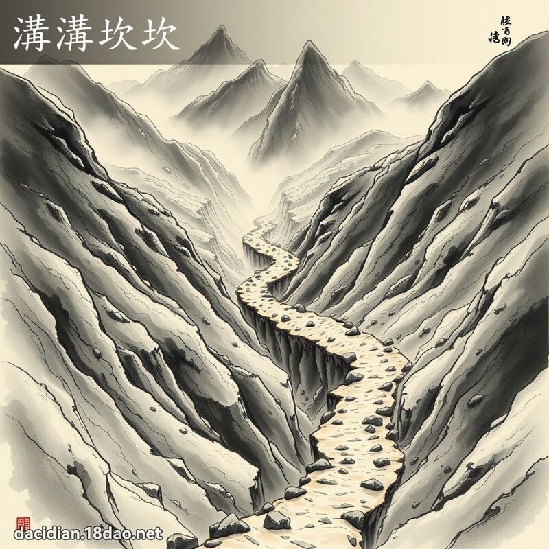 沟沟坎坎 配图