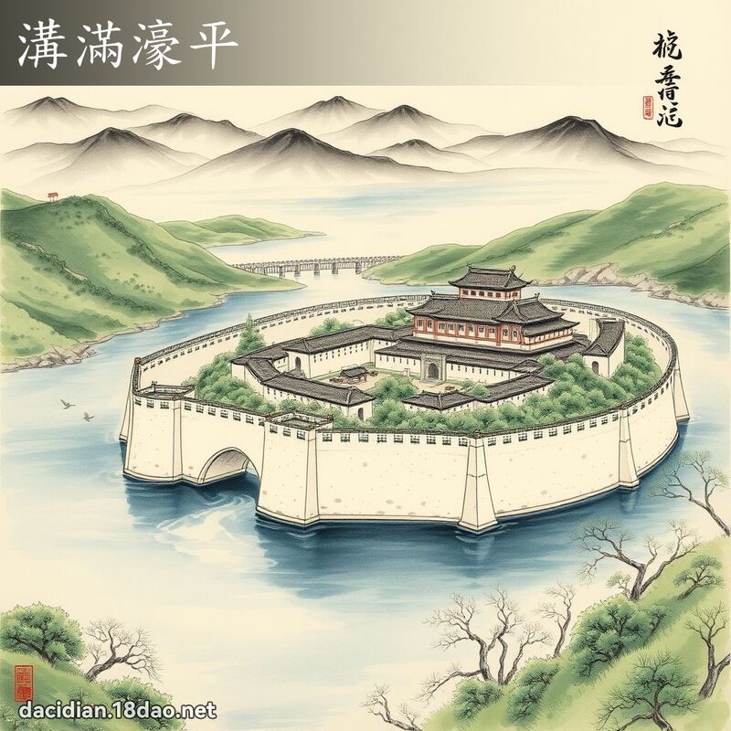 沟满濠平 配图