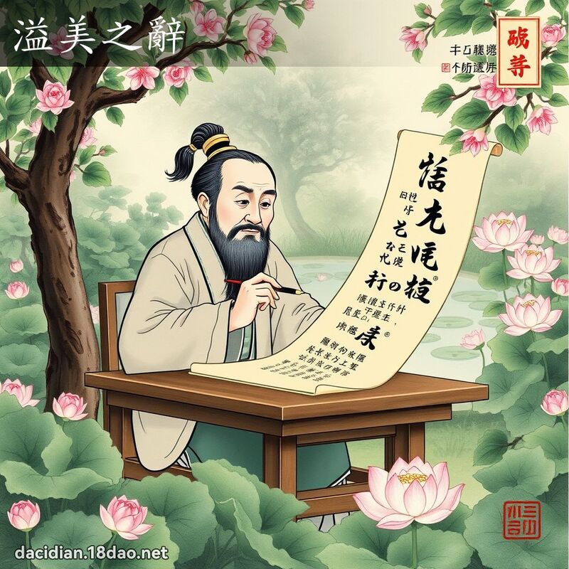 溢美之辞 配图