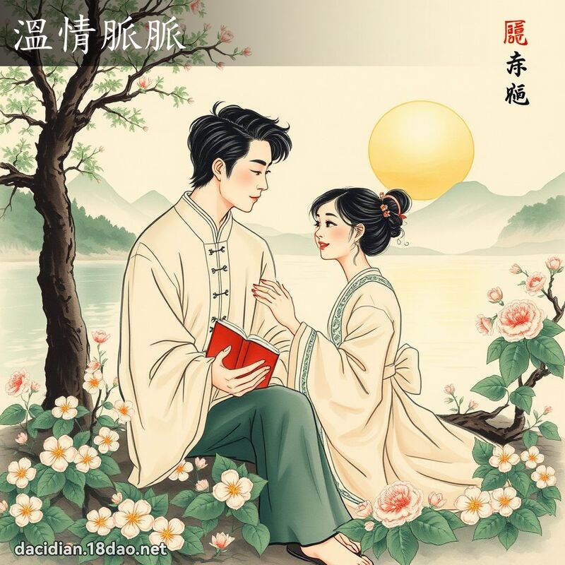 温情脉脉 配图
