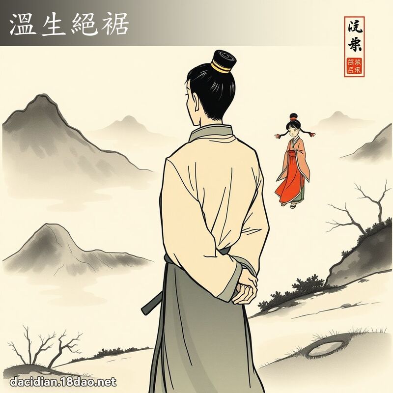 温生绝裾 配图