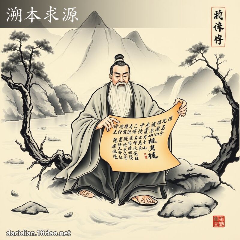溯本求源 配图