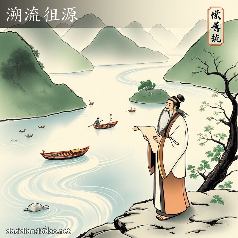 溯流徂源 配图