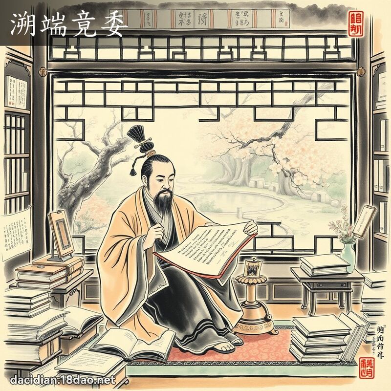 溯端竟委 配图