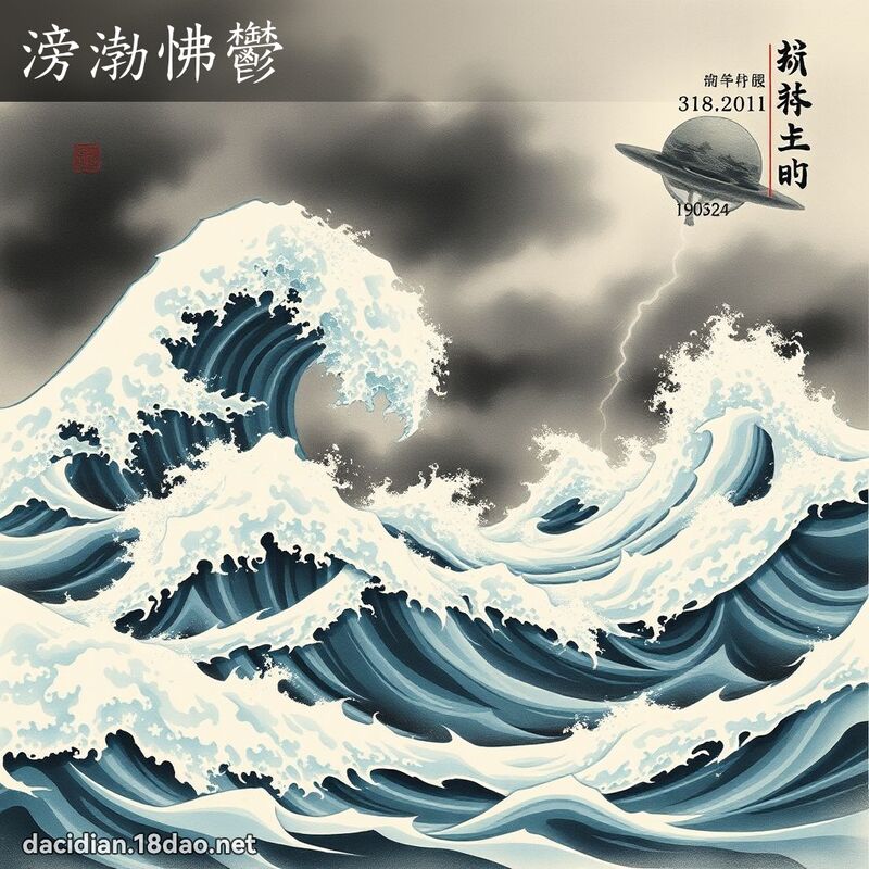 滂渤怫郁 配图