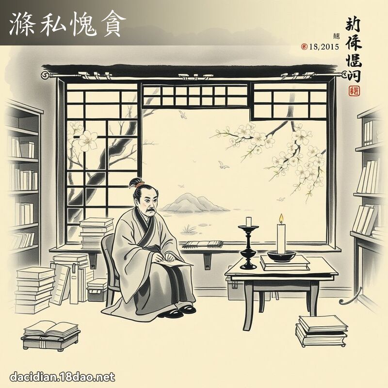 涤私愧贪 配图