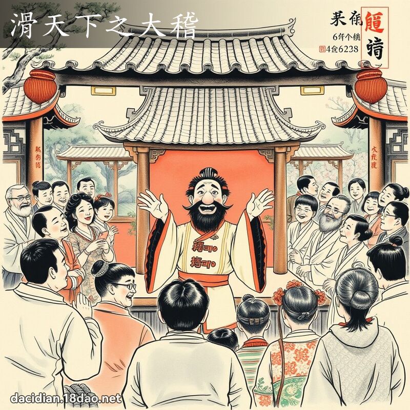 滑天下之大稽 配图