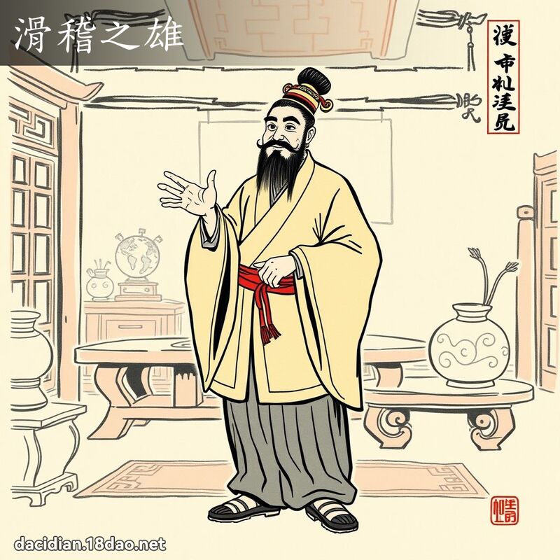 滑稽之雄 配图