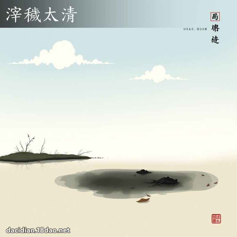 滓秽太清 配图