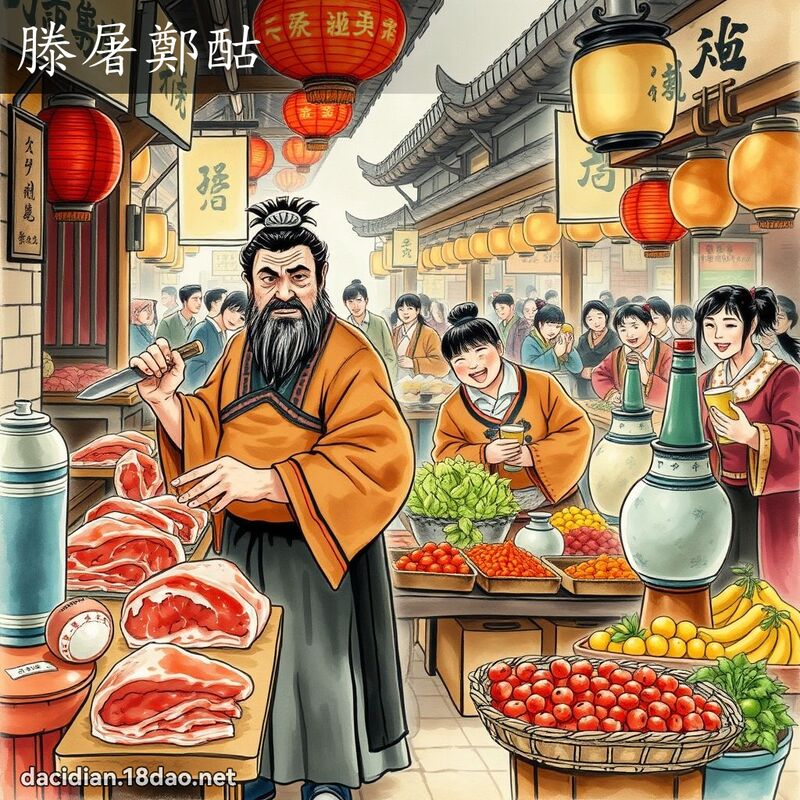 滕屠鄭酤 配图