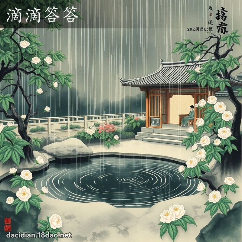 滴滴答答 配图