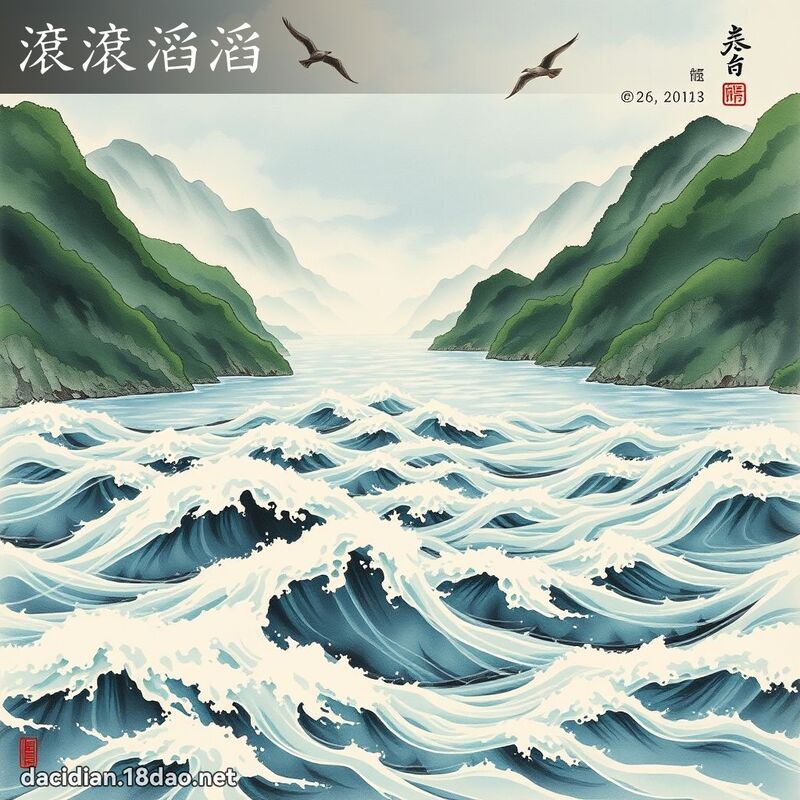 滾滾滔滔 配图