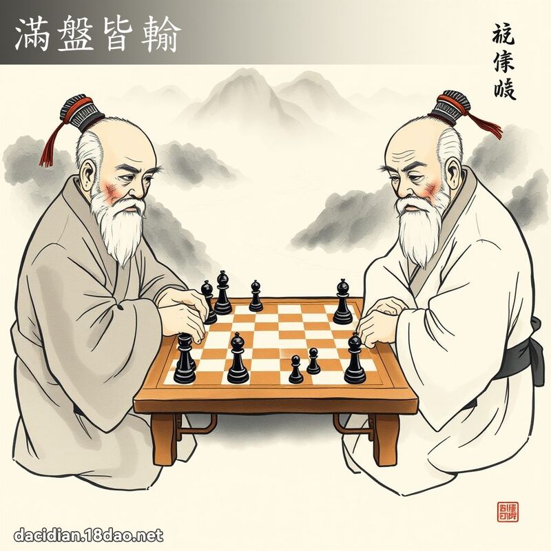 滿盤皆輸 配图