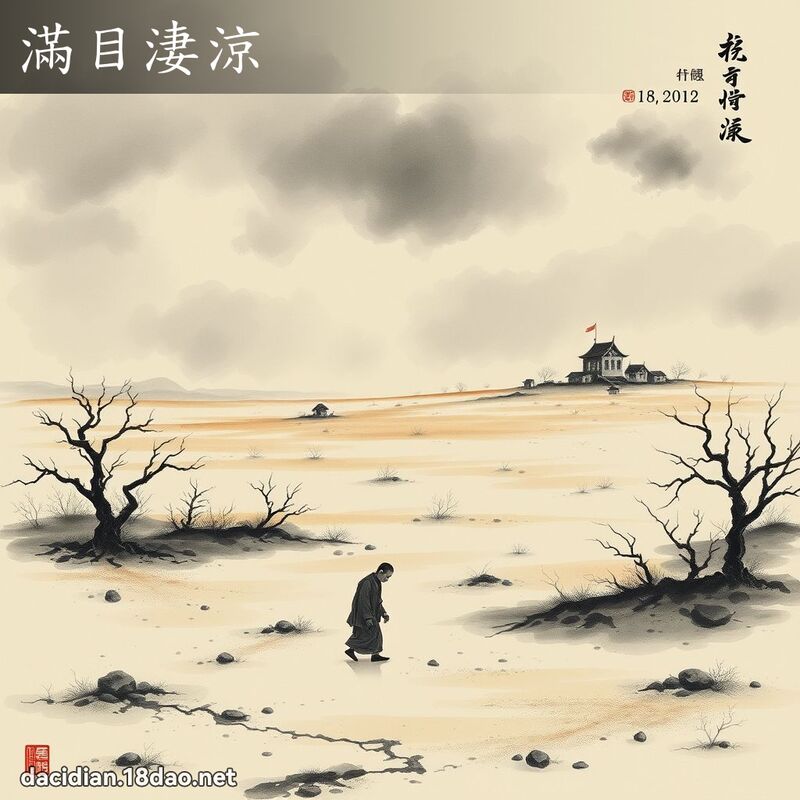 滿目淒涼 配图
