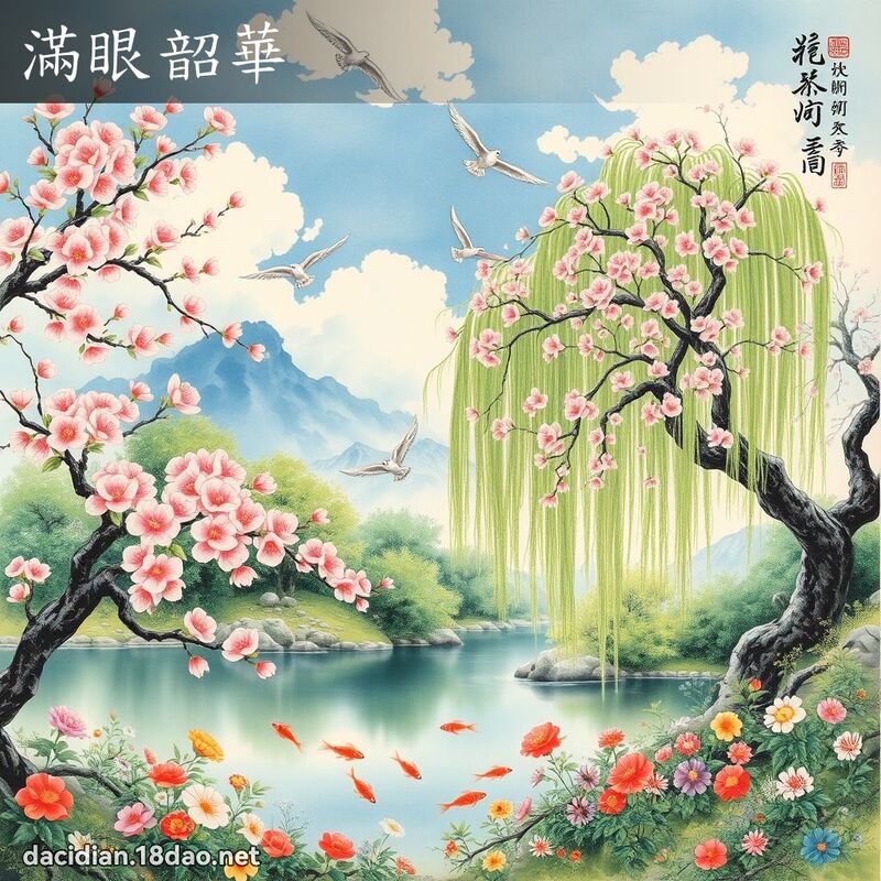 滿眼韶華 配图