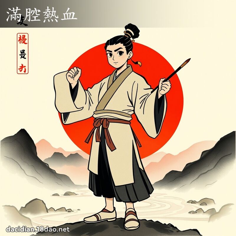 滿腔熱血 配图