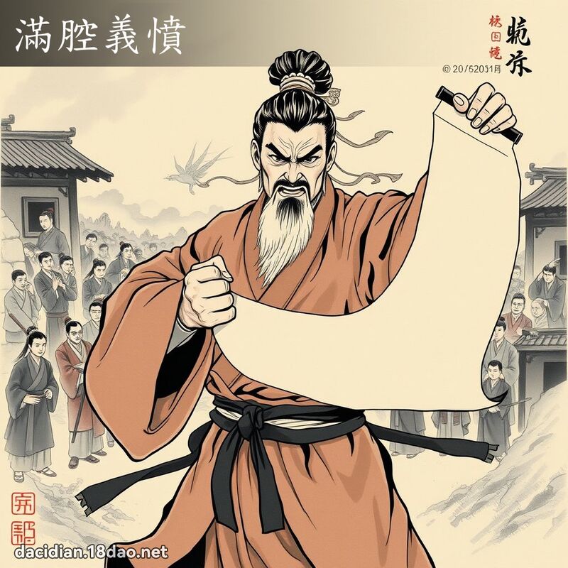 滿腔義憤 配图