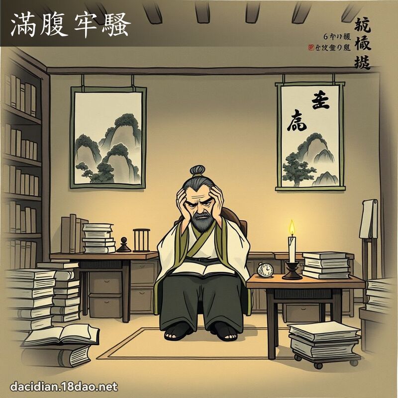滿腹牢騷 配图