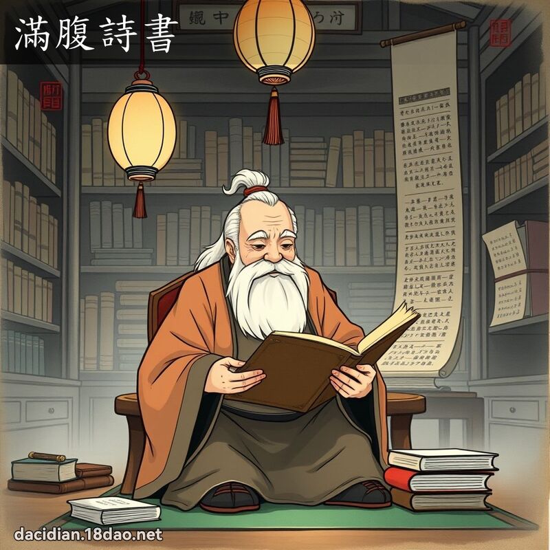 滿腹詩書 配图