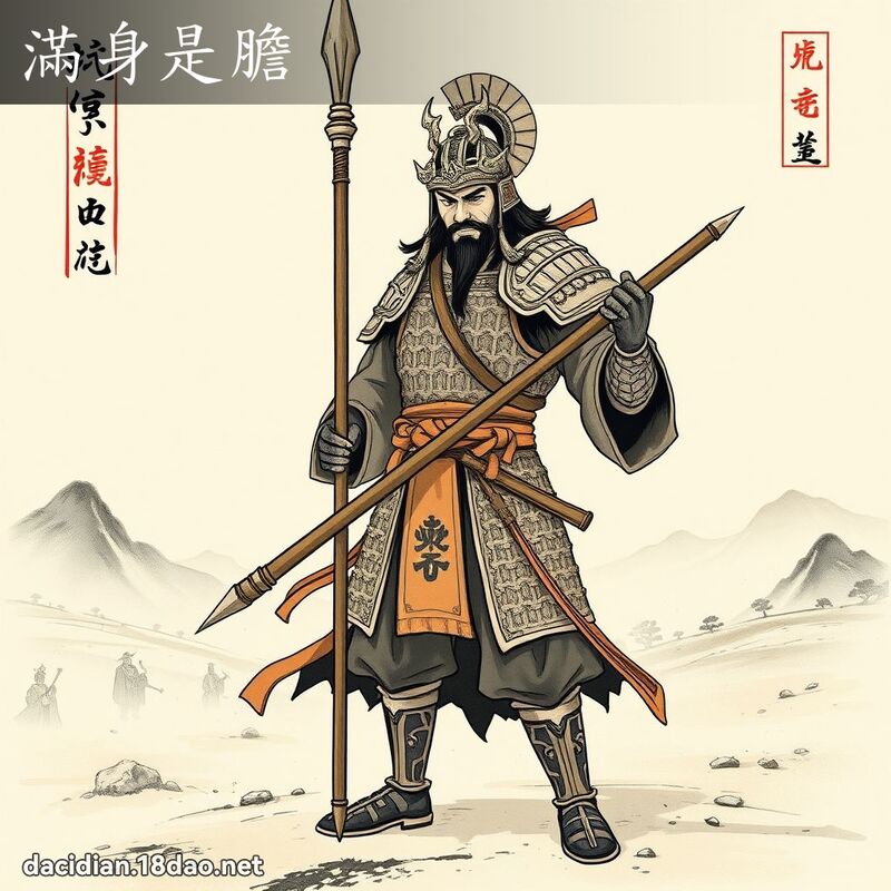 滿身是膽 配图