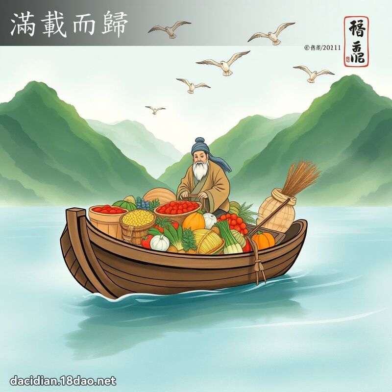滿載而歸 配图
