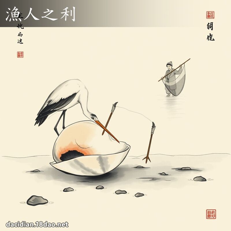 渔人之利 配图