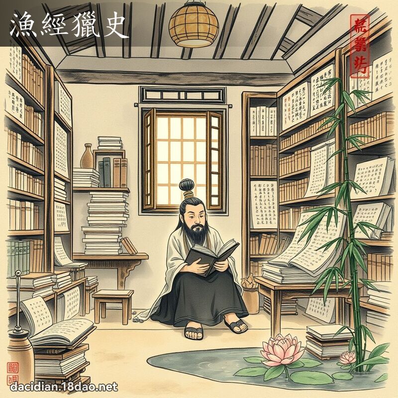渔经猎史 配图