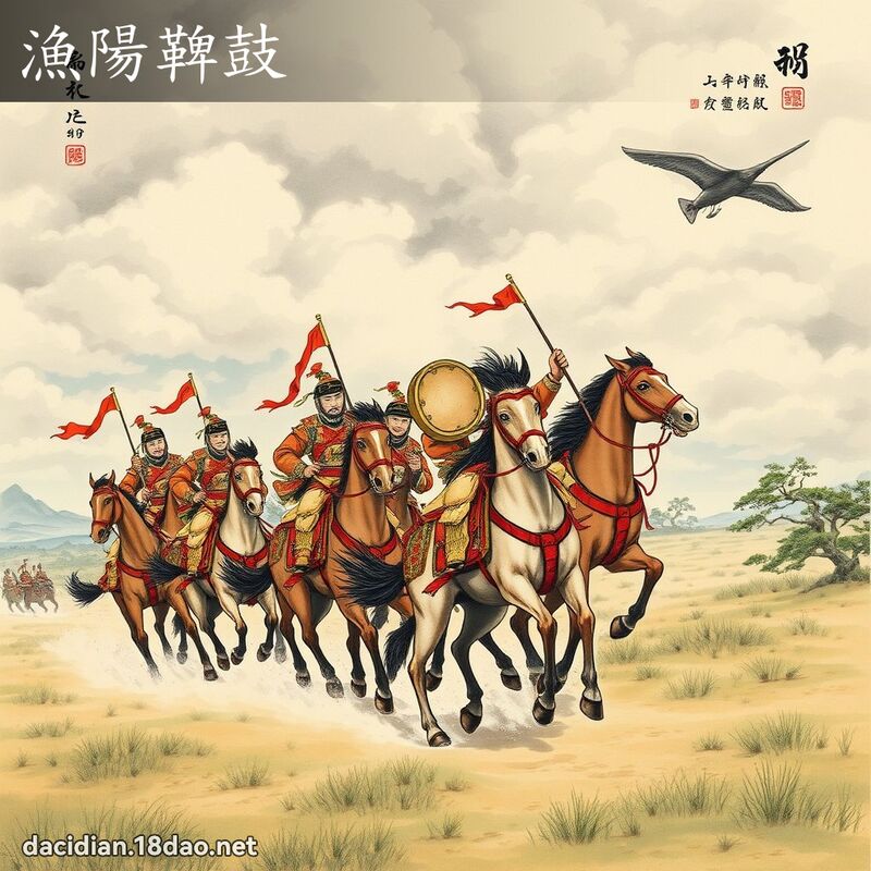 渔阳鞞鼓 配图