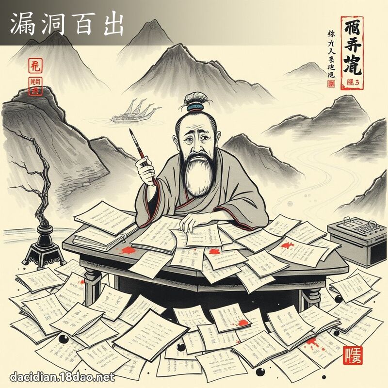 漏洞百出 配图