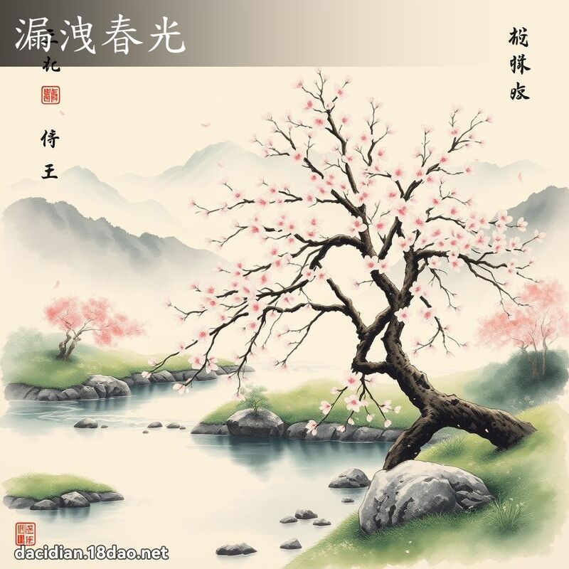 漏泄春光 配图