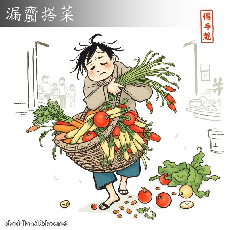 漏齏搭菜 配图