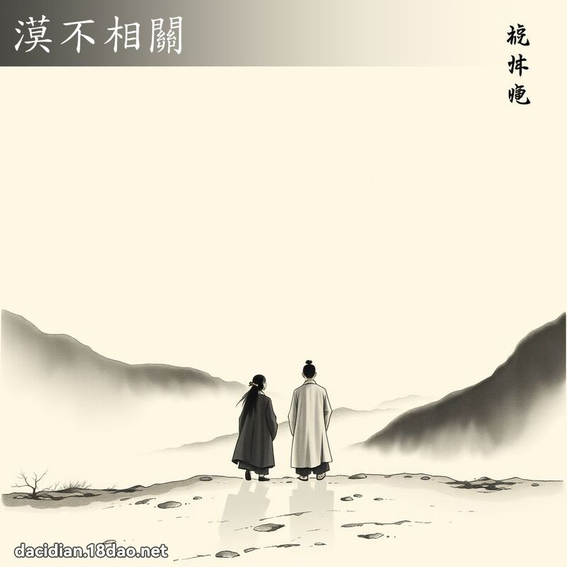 漠不相关 配图