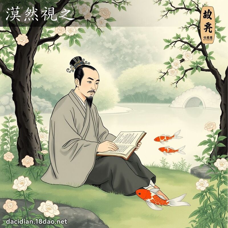 漠然视之 配图