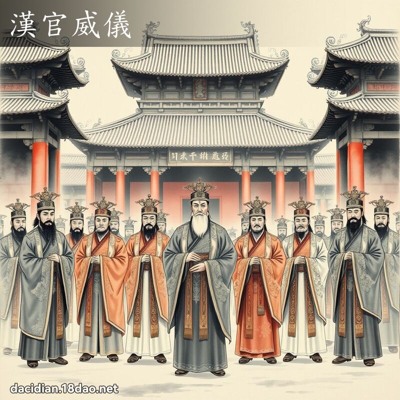 漢官威儀 - 中華成語配圖