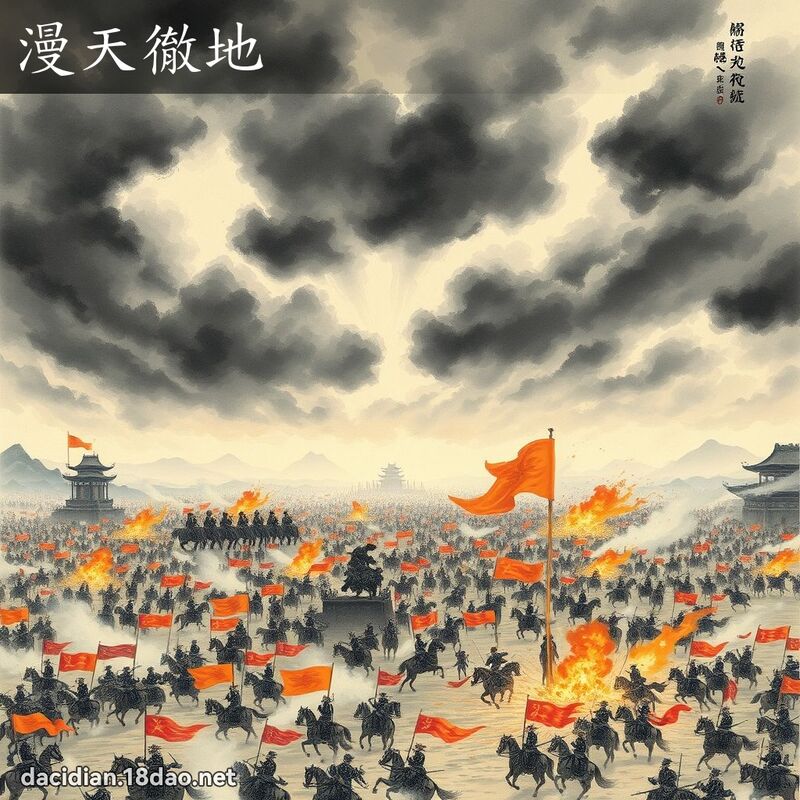漫天彻地 配图