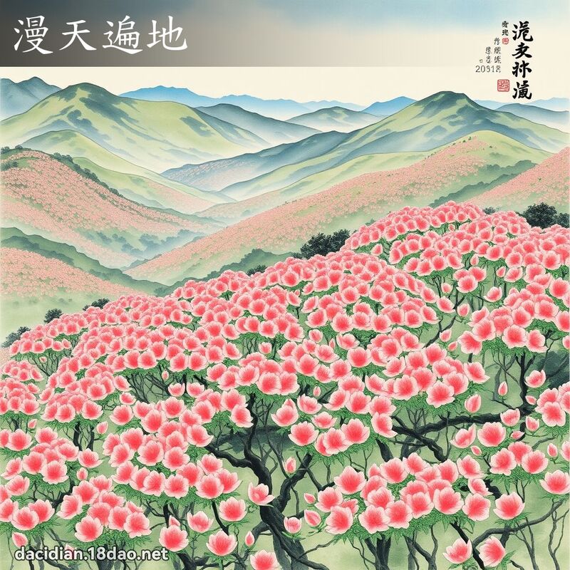 漫天遍地 配图