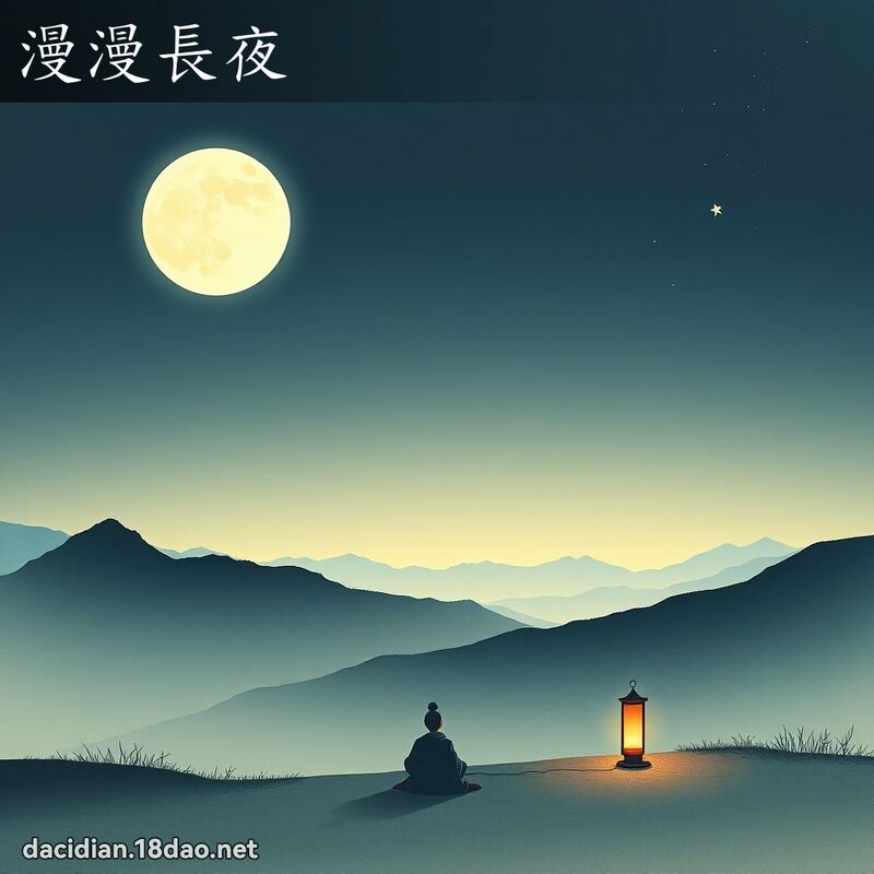 漫漫长夜 配图