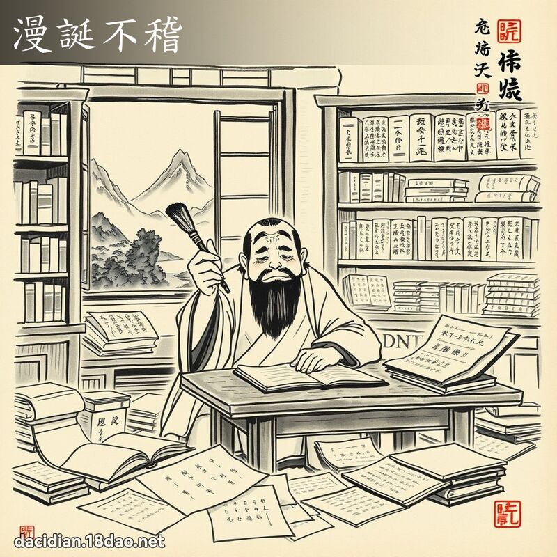 漫诞不稽 配图