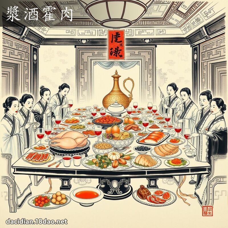 浆酒霍肉 配图